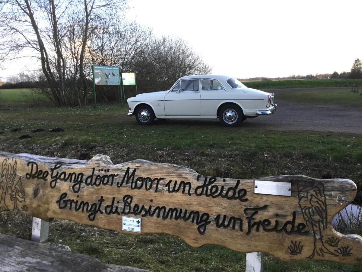 Kranich-Holzferienhaus 'Kleine Auszeit' Rehden Exterior photo